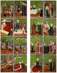 Legende der Heiligen Hedwig, Triptychon-Flügel